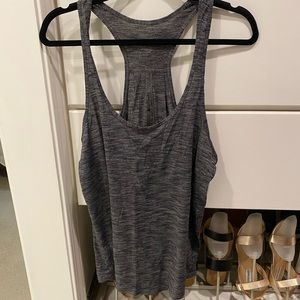 Lululemon swiftly tech tank top in dark grey